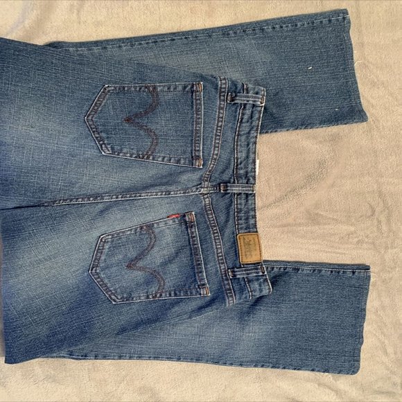 Levis 515 Womens Boot Cut Stretch Denim Jeans 18M